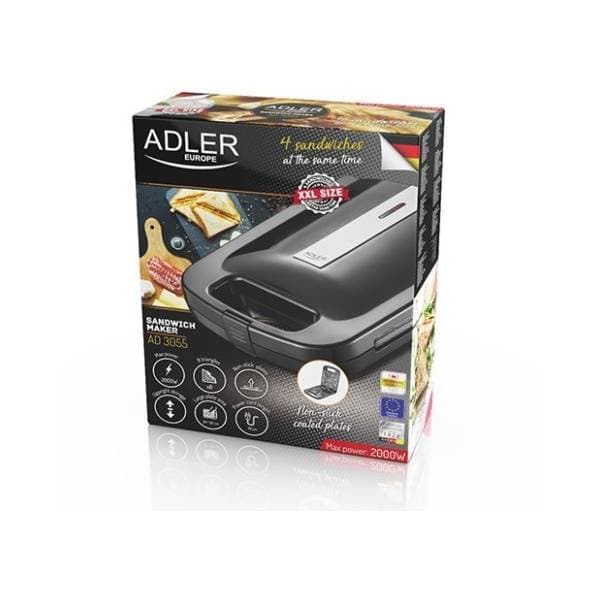 ADLER sendvič toster AD3055 7