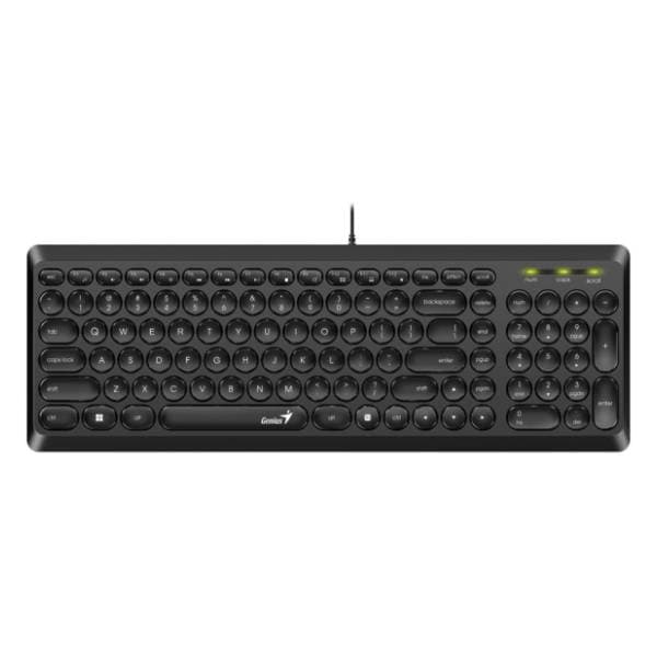 GENIUS tastatura SlimStar Q200 EN(US) crna 0