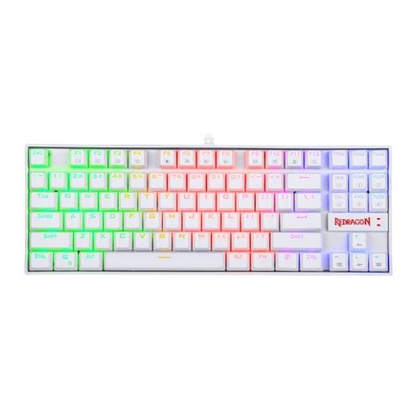 REDRAGON tastatura Kumara K552 RGB bela 0