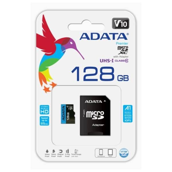 A-DATA memorijska kartica 128GB AUSDX128GUICL10A1-RA1 4