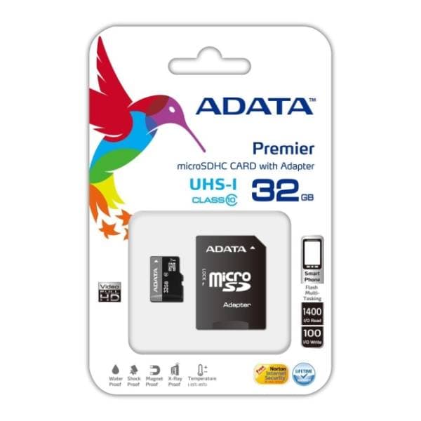 A-DATA memorijska kartica 32GB AUSDH32GUICL10-RA1 2