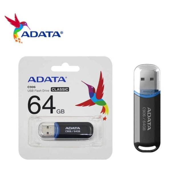A-DATA USB flash memorija 64GB AC906-64G-RBK 2