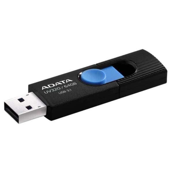 A-DATA USB flash memorija 64GB AUV320-64G-RBKBL 0