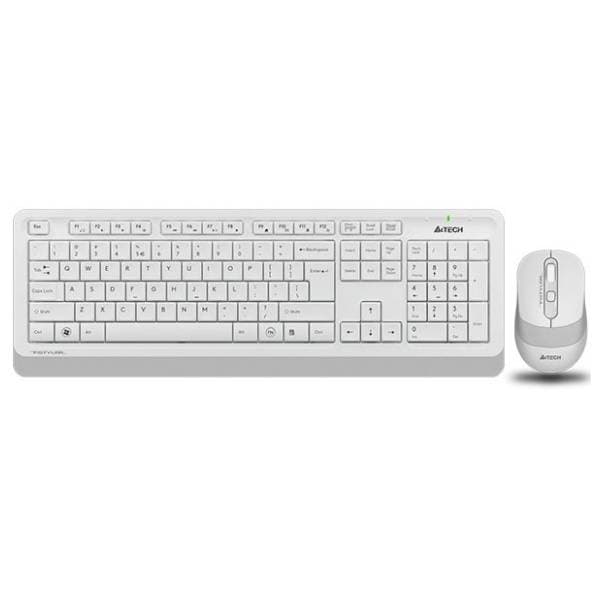 A4 TECH set bežični miš i tastatura Fstyler FG1010 beli EN(US) 0