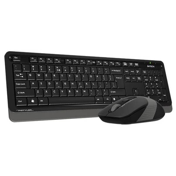 A4 TECH set bežični miš i tastatura Fstyler FG1010 sivi EN(US) 2