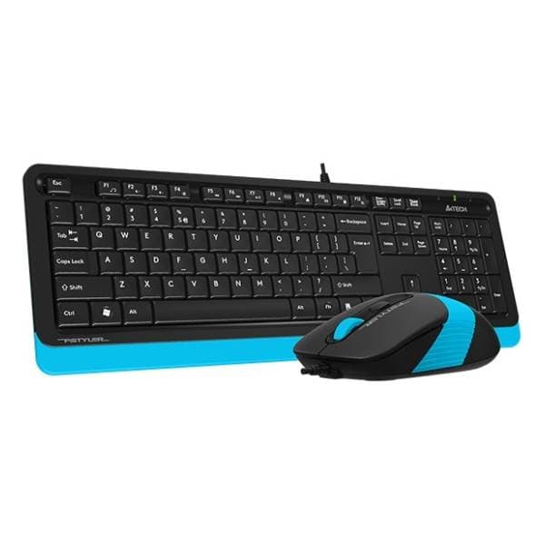 A4 TECH set miš i tastatura Fstyler F1010 plavi EN(US) 2