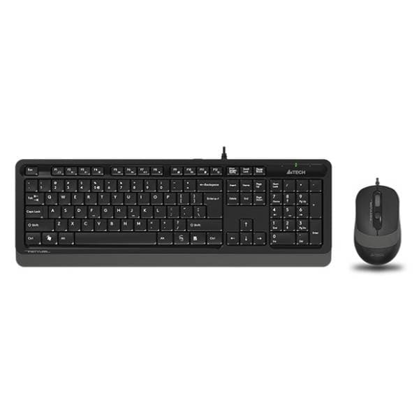 A4 TECH set miš i tastatura Fstyler F1010 sivi EN(US) 0