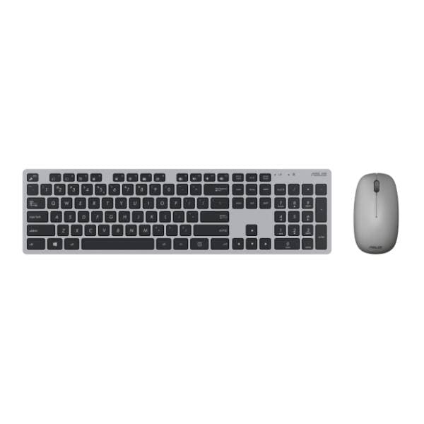 ASUS set bežični miš i tastatura W5000 sivi 0