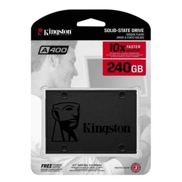 KINGSTON SSD 240GB SA400S37/240G 3