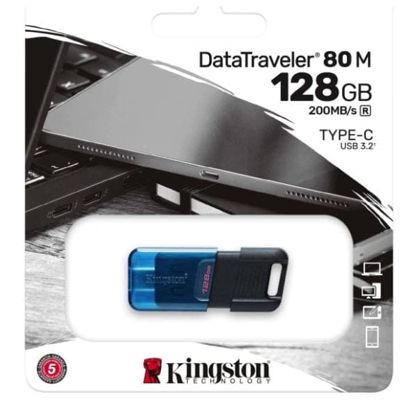 KINGSTON USB flash memorija 128GB DT80M/128GB 2