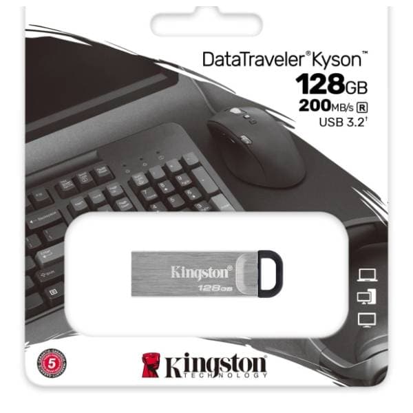KINGSTON USB flash memorija 128GB DTKN/128GB 3