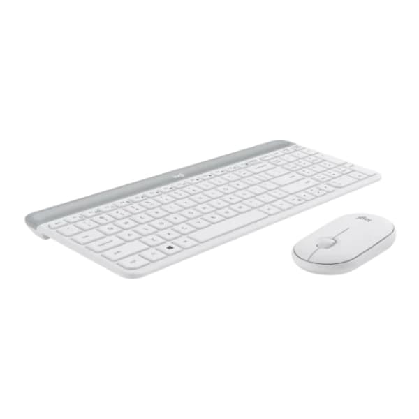 LOGITECH set bežični miš i tastatura MK470 Slim beli EN(US) 4