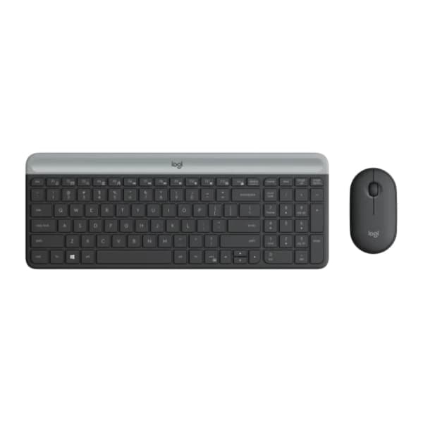 LOGITECH set bežični miš i tastatura MK470 Slim grafitni SR(YU) 0