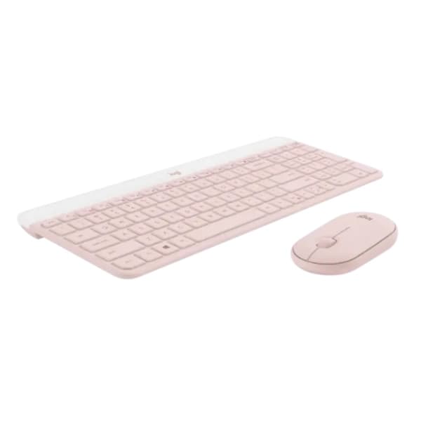 LOGITECH set bežični miš i tastatura MK470 Slim roze EN(US) 4
