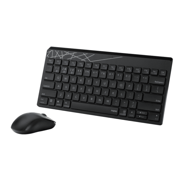 RAPOO set bežični miš i tastatura Multi Mode 8000M crni 3