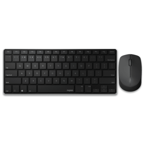 RAPOO set bežični miš i tastatura Multi Mode 9000M crni 0