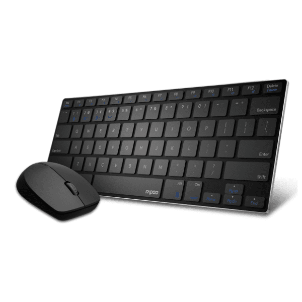 RAPOO set bežični miš i tastatura Multi Mode 9000M crni 2