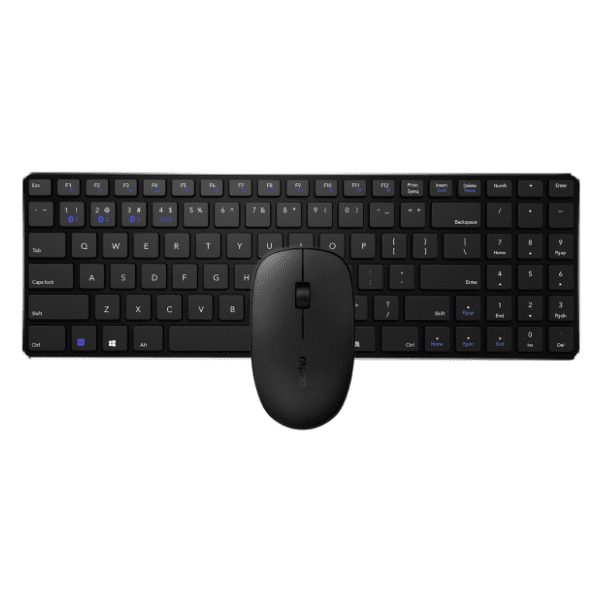RAPOO set bežični miš i tastatura Multi Mode 9300M crni 1