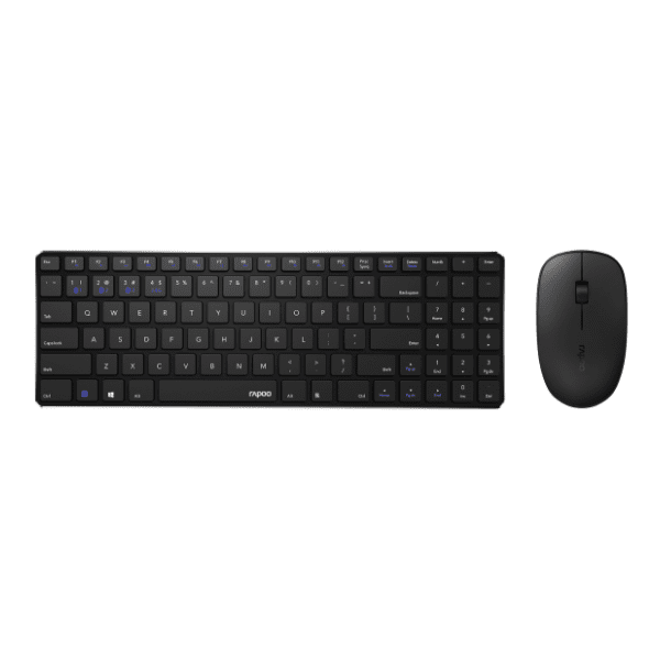 RAPOO set bežični miš i tastatura Multi Mode 9300M crni 0