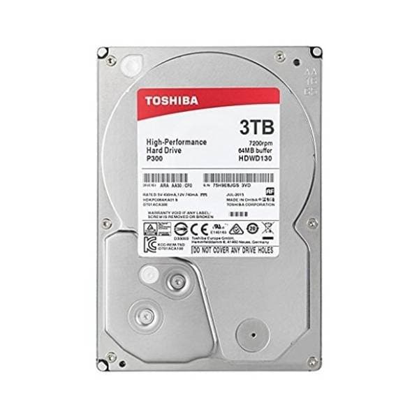 TOSHIBA hard disk 3TB HDWD130UZSVA 4