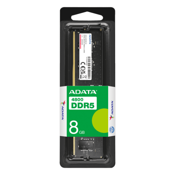 A-DATA 8GB DDR5 4800MHz AD5U48008G-S 1