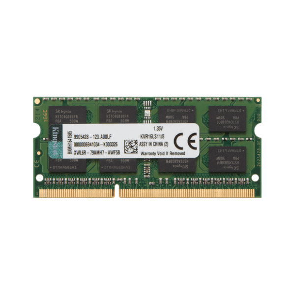 KINGSTON 8GB DDR3 1600MHz KVR16LS11/8 0