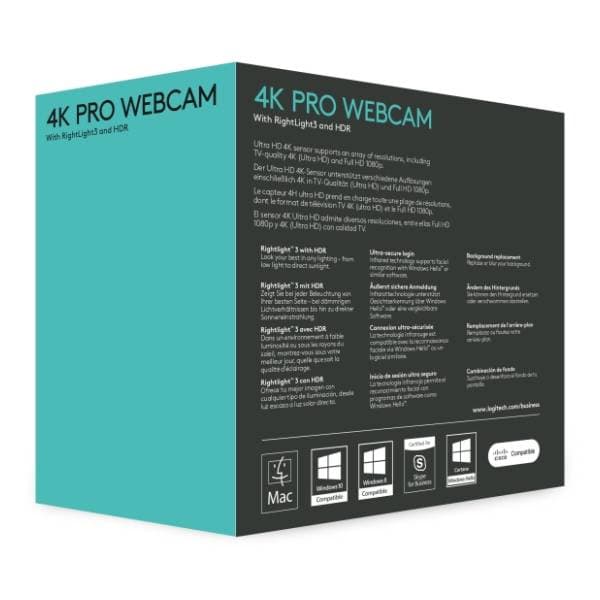 LOGITECH web kamera Brio Ultra HD Pro 4K 6