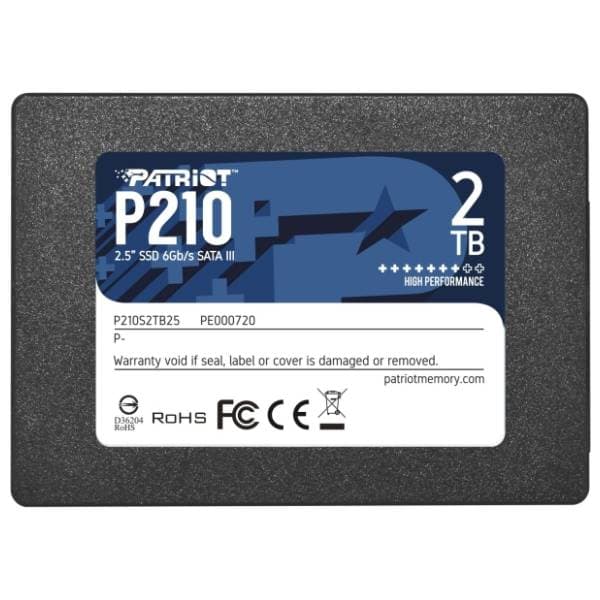 PATRIOT SSD 2TB P210S2TB25 0