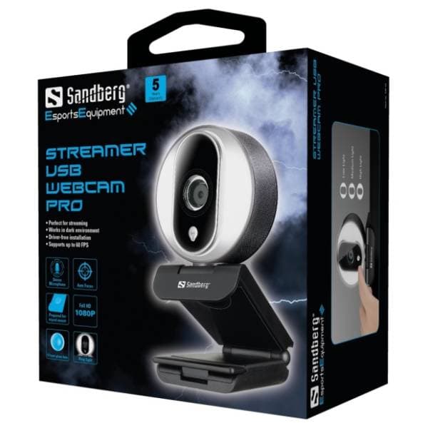SANDBERG web kamera Streamer Pro 134-12 3