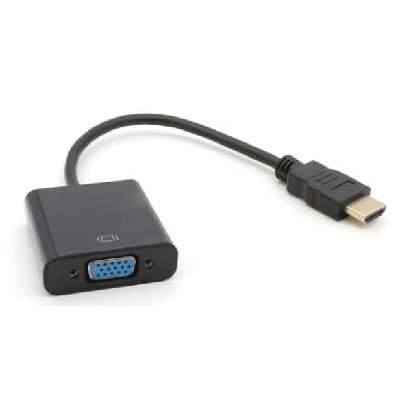 Konverter HDMI (m) na VGA (ž)/Audio (ž) crni 0