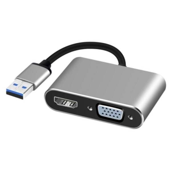 FAST ASIA konverter USB 3.0 (m) na HDMI/VGA (ž/ž) 0