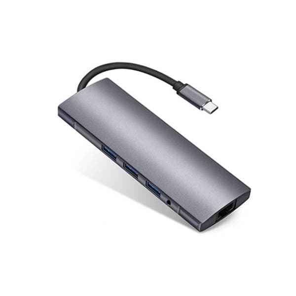 FAST ASIA konverter USB-C (m) na HDMI/3xUSB 3.0/USB-C/Audio/RJ45 (ž/ž/ž/ž/ž/ž/ž) 0