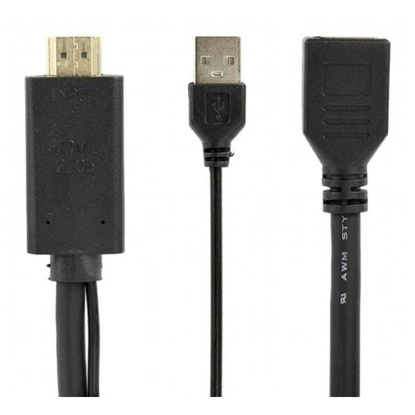 GEMBIRD konverter HDMI (m) na USB (m) / DisplayPort (ž) 1