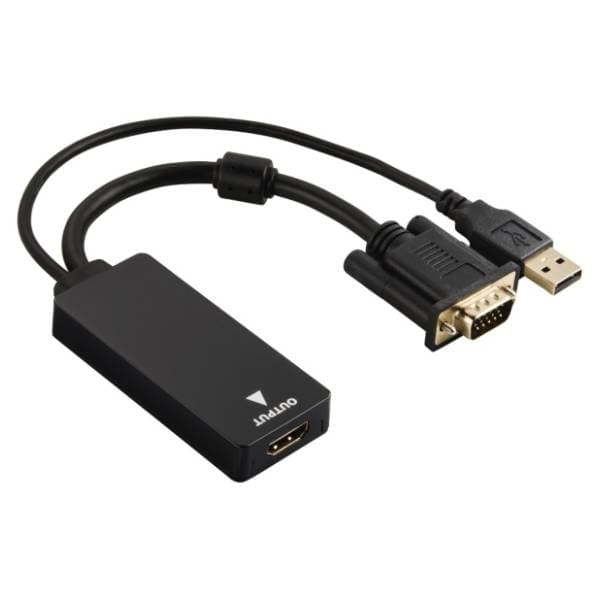 HAMA konverter VGA/USB (m/m) na HDMI (ž) 0
