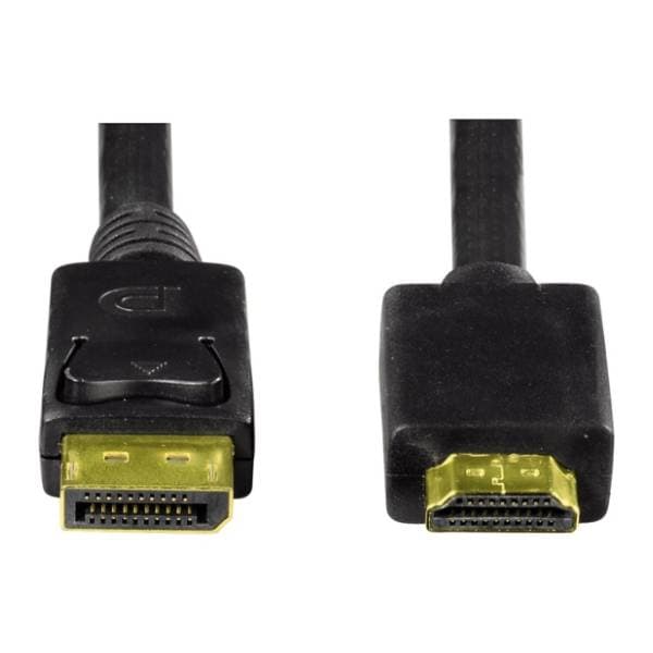HAMA konverter kabl DisplayPort (m) na HDMI (ž) 1.8m 2