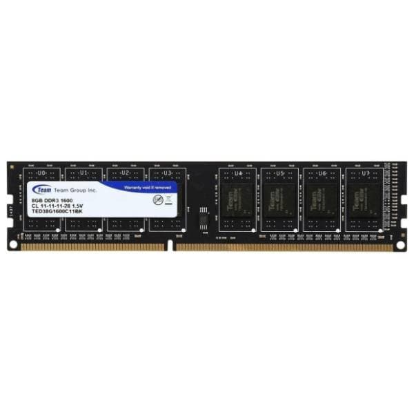 TEAM GROUP 8GB DDR3 1600MHz TED38G1600C1101 0