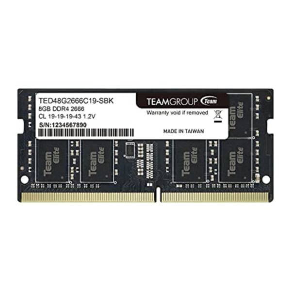 TEAM GROUP 8GB DDR4 2666MHz TED48G2666C19-S01 0