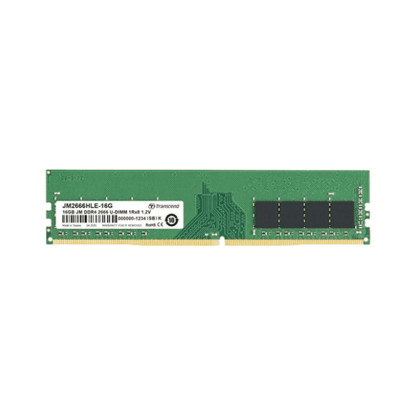 TRANSCEND 16GB DDR4 2666MHz JM2666HLE-16G 0