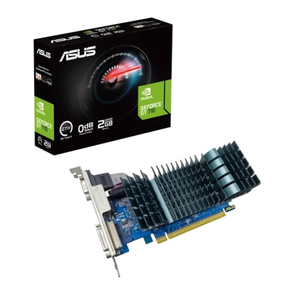 ASUS NVidia GeForce GT 710 BRK EVO 2GB GDDR3 64-bit grafička kartica 0