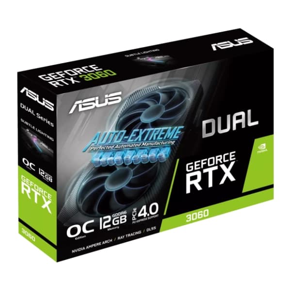ASUS nVidia GeForce RTX 3060 V2 DUAL OC LHR 12GB GDDR6 192-bit grafička kartica 15