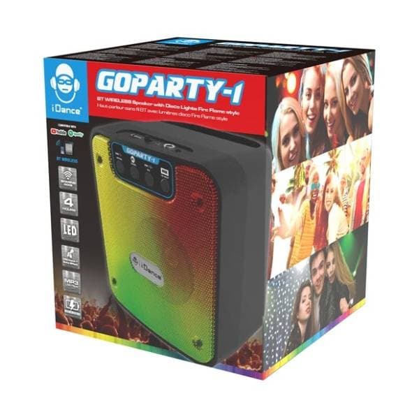 iDance partybox zvučnik GoParty 1 Flame 4