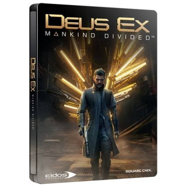 PC Deus Ex Mankind Divided Steelbook 0