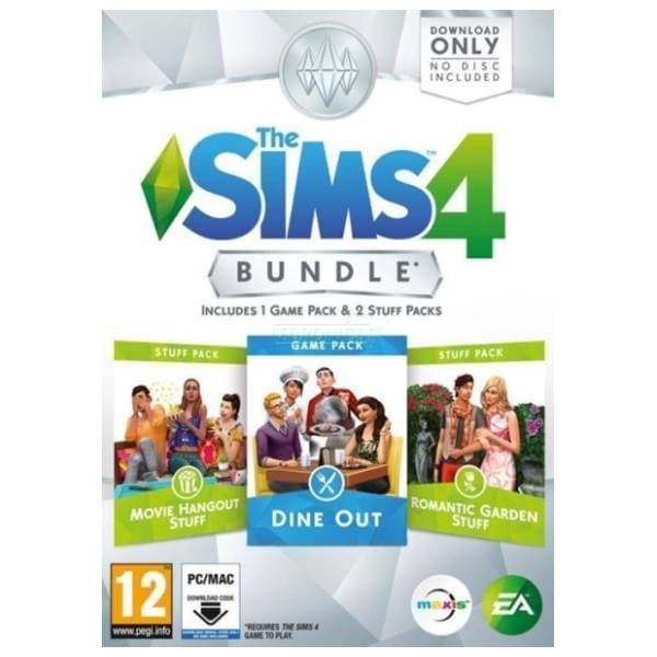 PC Sims 4 Bundle Pack 3 - Outdoor Retreat + Cool Kitchen + Spooky Stuff 0
