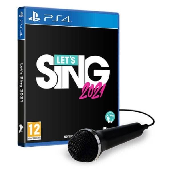 PS4 Lets Sing 2021 + 1 Mikrofon 0