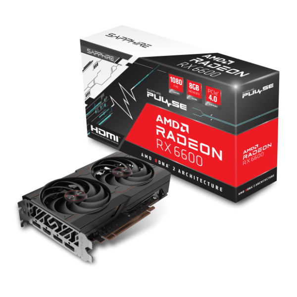 SAPPHIRE AMD Radeon RX 6600 PULSE 8GB GDDR6 128-bit grafička kartica 0