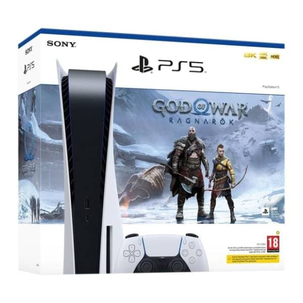 SONY PlayStation PS5 825GB + God Of War: Ragnarok 0