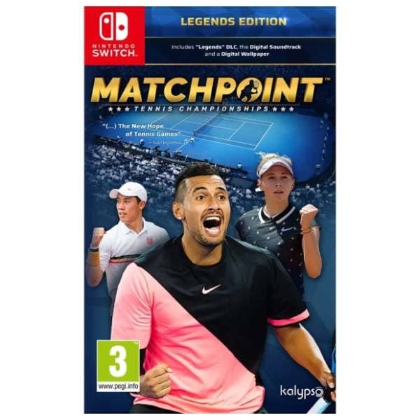 SWITCH Matchpoint: Tennis Championships - Legends Edition 0