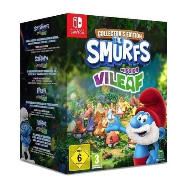 SWITCH The Smurfs: Mission Vileaf - Collectors Edition 0