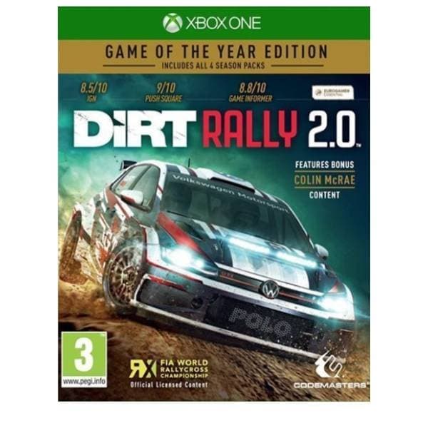 XBOX One DIRT Rally 2.0 Game of the Year Edition - GOTY 0