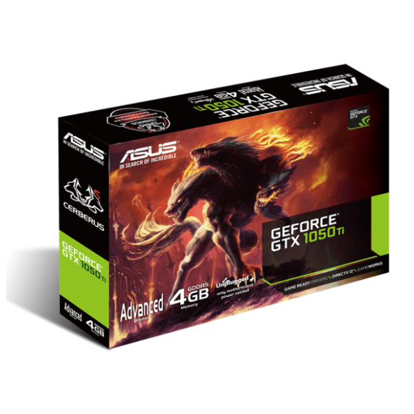 ASUS nVidia GeForce GTX 1050 Ti Cerberus Advanced Edition 4GB GDDR5 128-bit grafička kartica 8